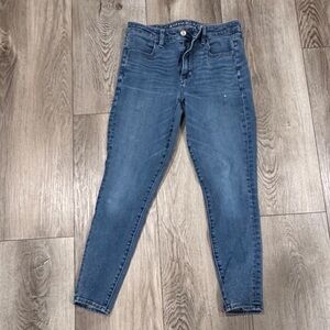 American Eagle Outfitters Women's Skinny Jeans in Blue